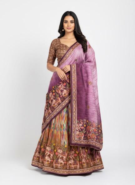 Artriddhs Dola silk D NO DEGITAL 23 Wholesale lehenga market in Pune